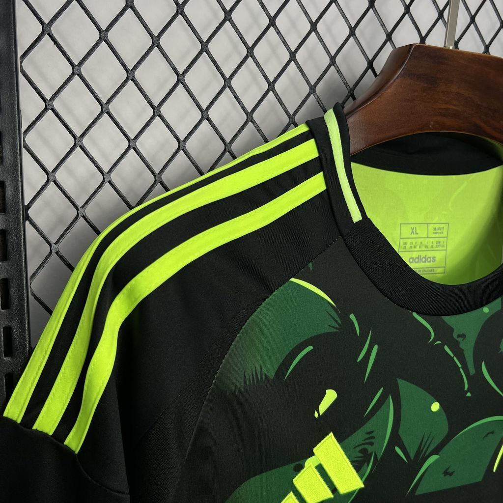 24-25 Real Madrid X Ninja Turtles Green Special Edition Shirt AAAAJersey Supplier Yupoo 4