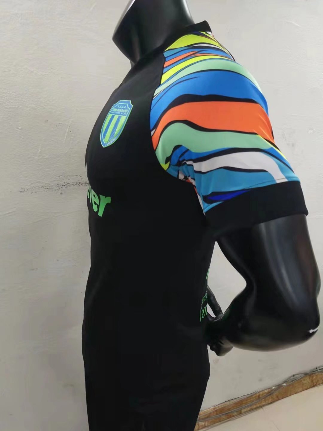 22-23 Terengganu black goalkeeper uniform player version 3