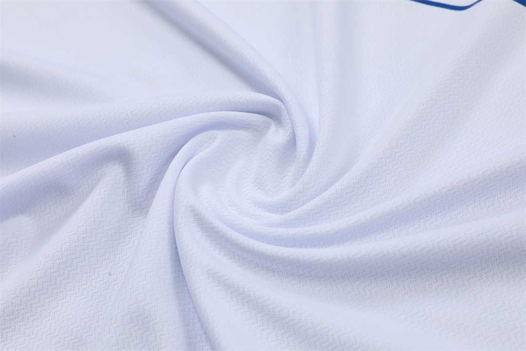 22-23 Marseille Training Suit Short Sleeve Kit White Grey 17