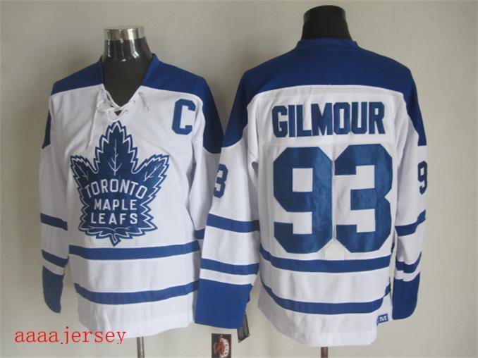 Toronto Maple Leafs retro ice hockey jersey M-3XL 多伦多枫叶队复古冰球服 8