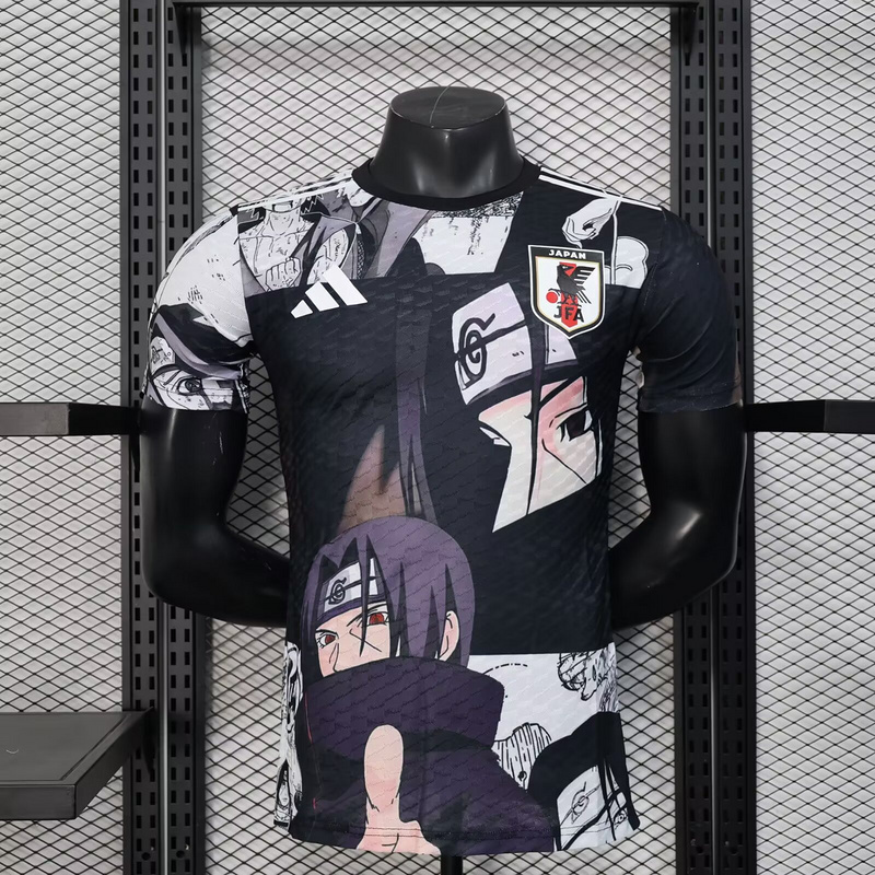 25-26 Japan x Naruto Uchiha Itachi Special Edition Kit Player Version Shirt AAAAJersey Wholesal