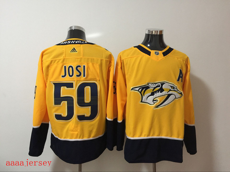 Nashville Predators ice hockey jersey M-3XL 纳什维尔掠夺者队冰球服 7