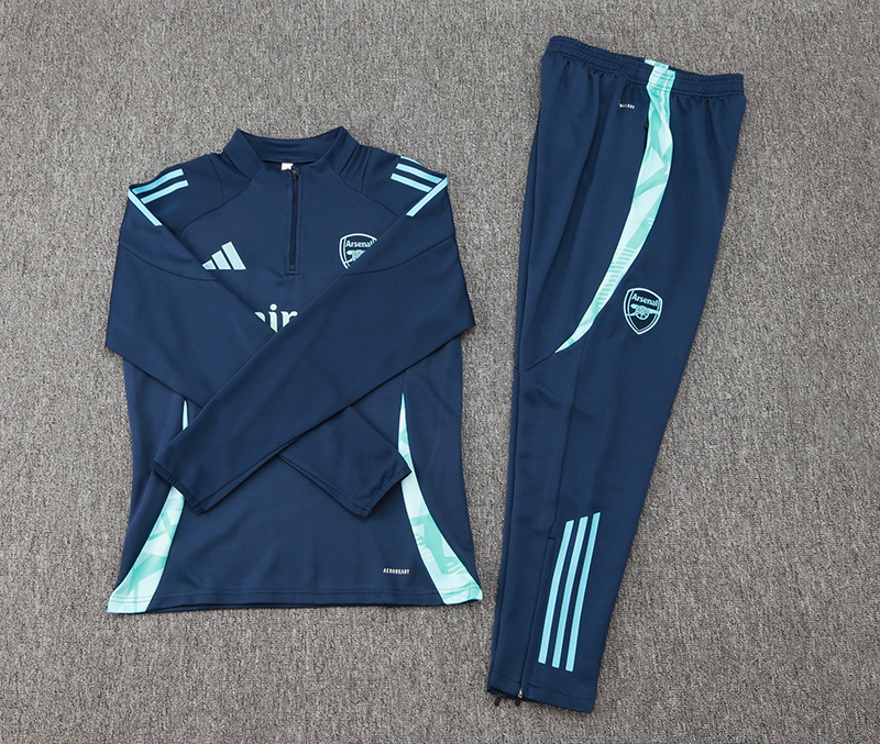 24-25 Arsenal Long Sleeve Training Suit Football Shirts 1
