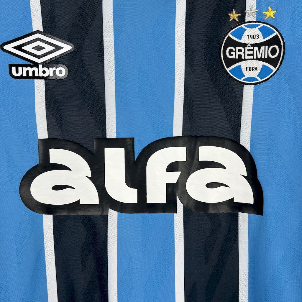 25-26 Gremio Home Long Sleeve Kit Soccer T-Shirt AAAAJersey Wholesale Yupoo 3