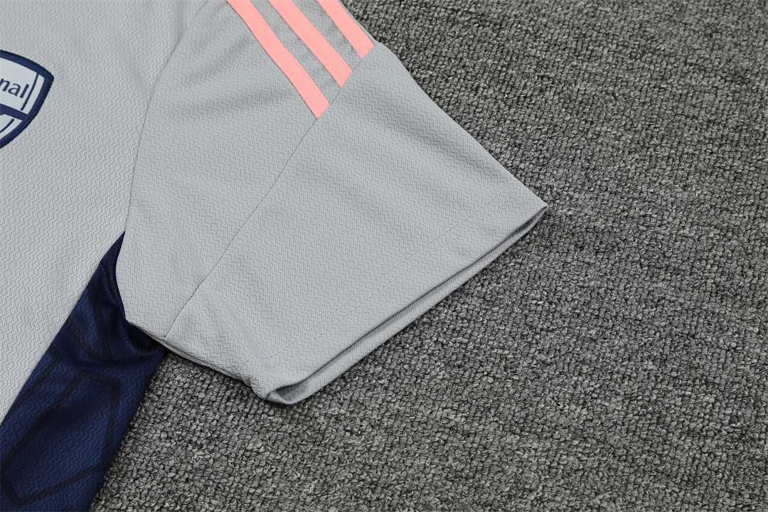 22-23 Arsenal training suit short sleeve kit Grey 13