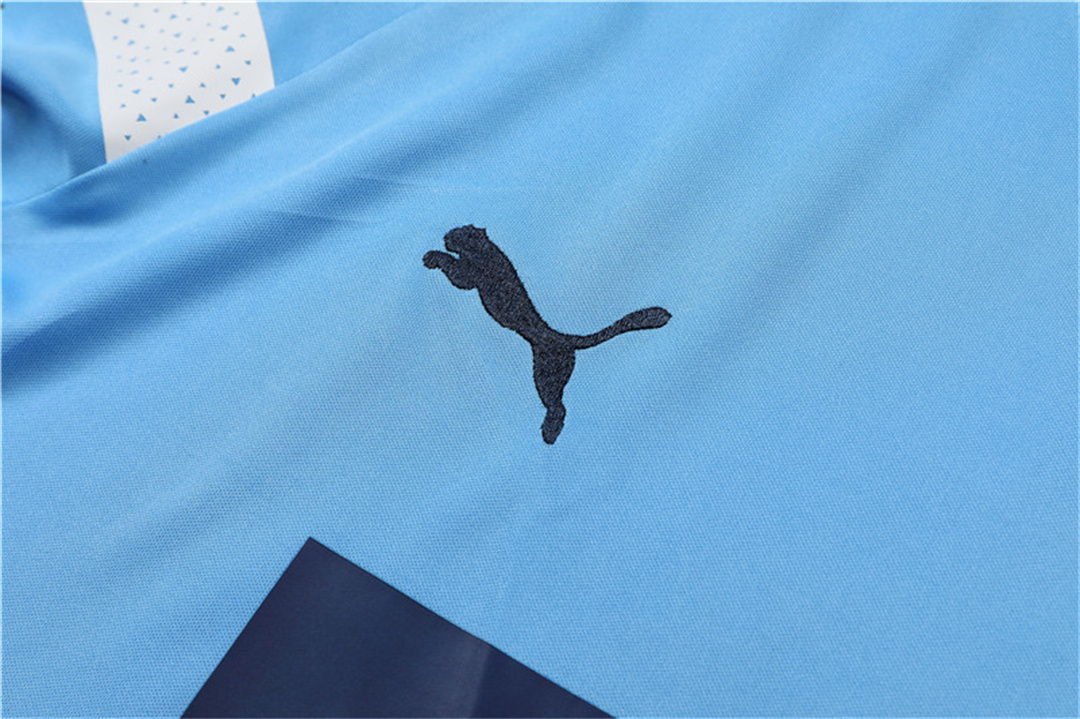 22-23 Manchester City Training Kit Blue 16