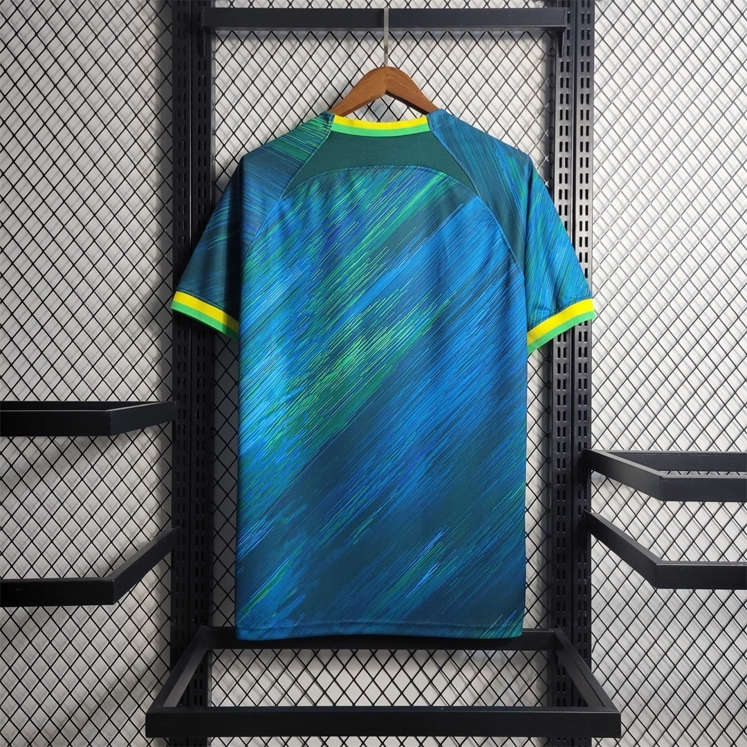 2023 Brazil green training suit 6