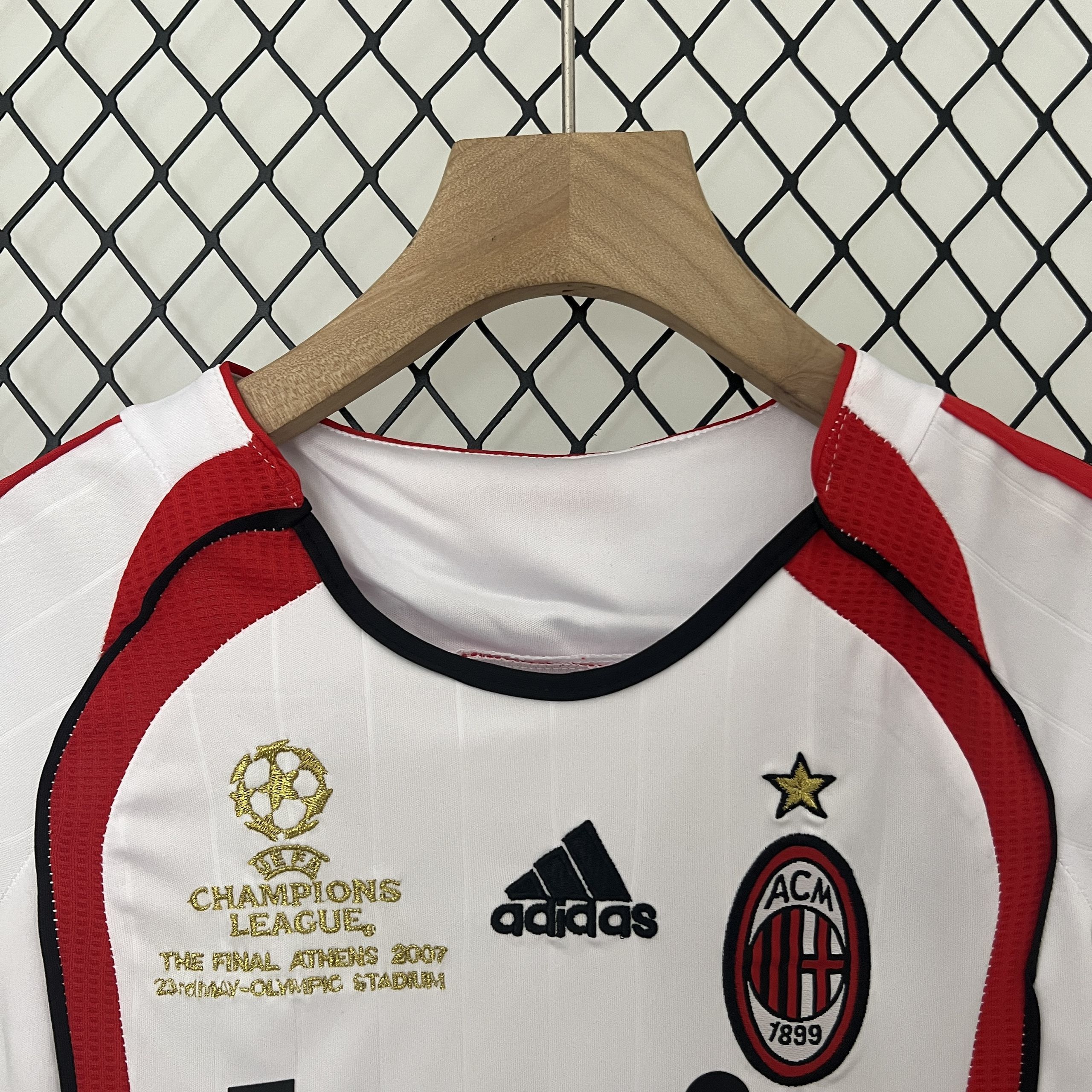 07-08 AC Milan Retro Kid UCL Final Version Kits Sets Jersey Supplier Yupoo 9