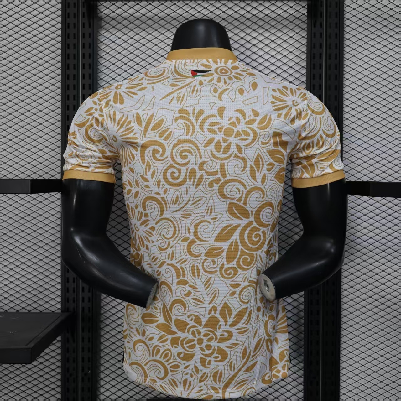 2025 Palestine White Gold Special Edition Kit Player Version Shirt AAAAJersey Dropship Yupoo 3