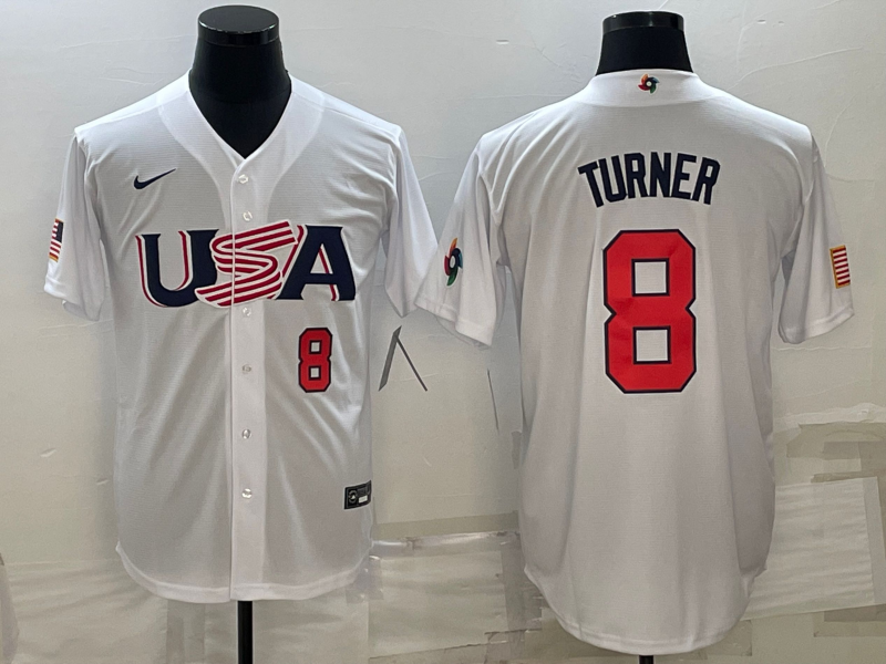 USA 2023 World Cup Baseball Jerseys 60