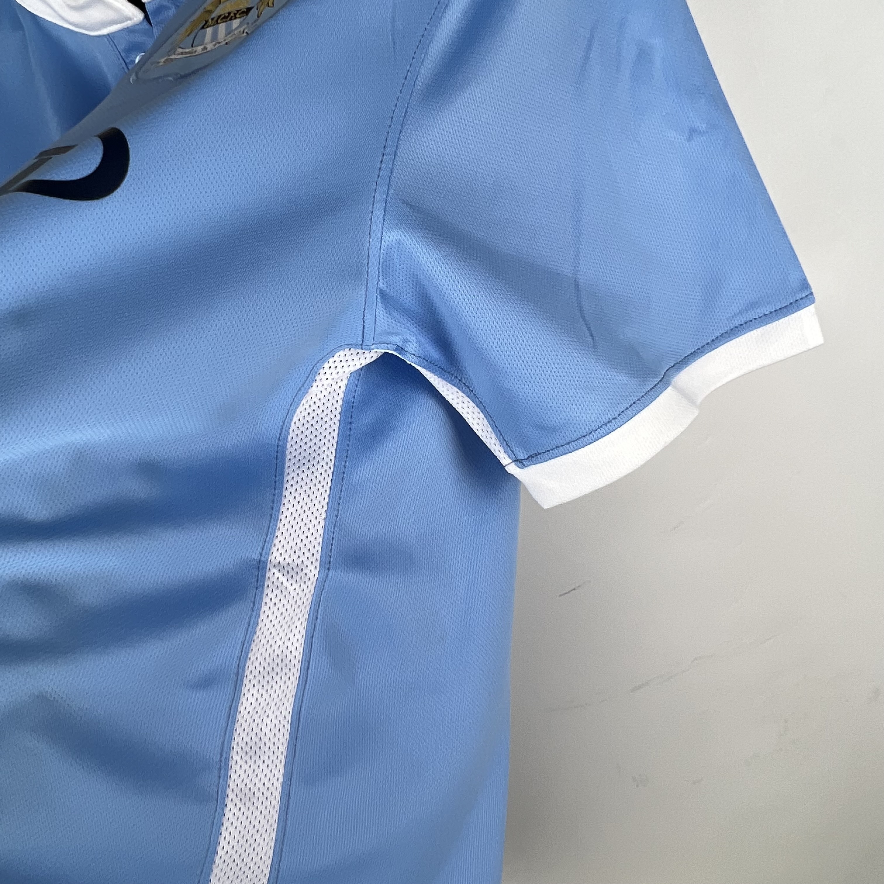 15-16 Retro Manchester City Home S-XXL Soccer Jersey 6