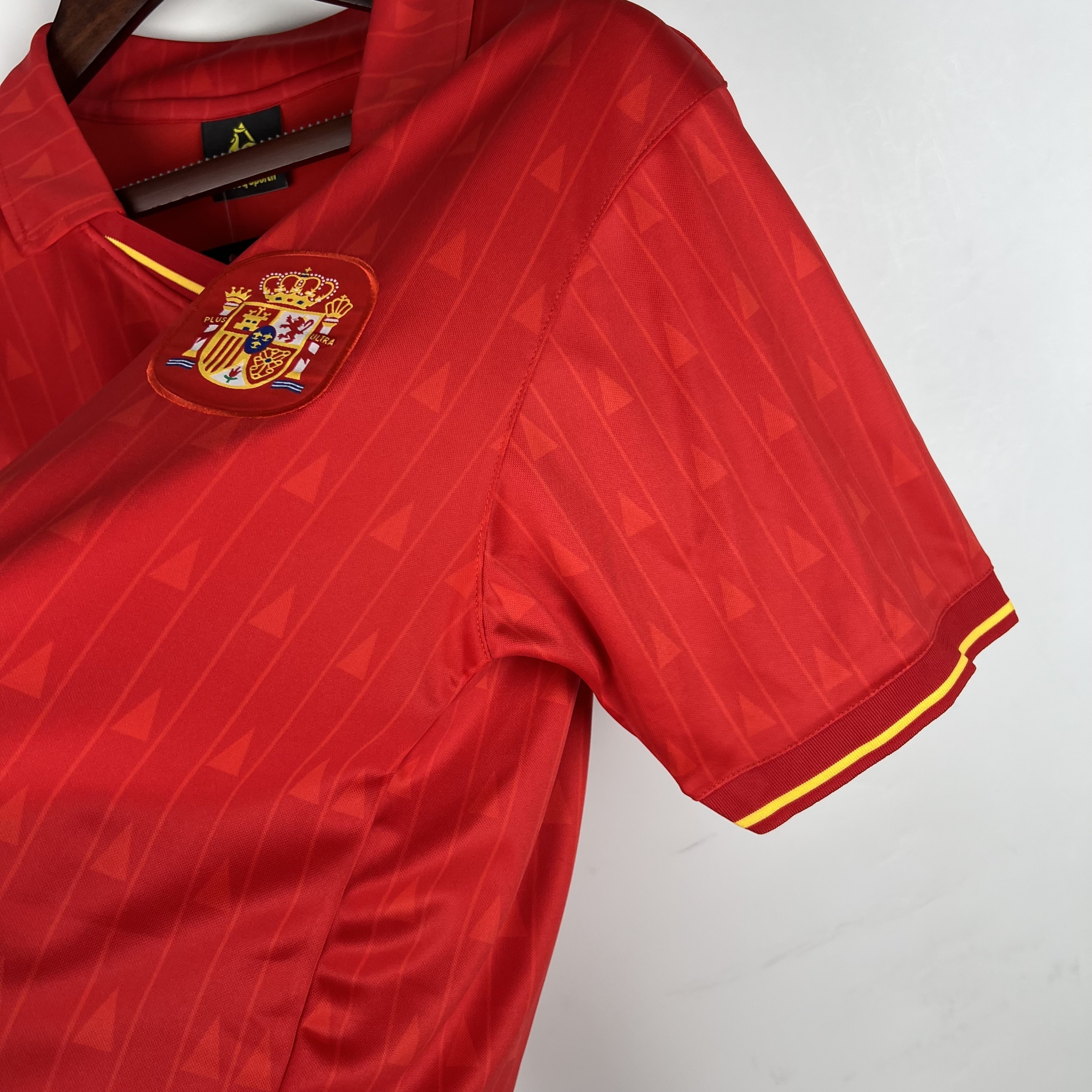 88-91 Retro Spain Home S-XXL Soccer Jerseys 3