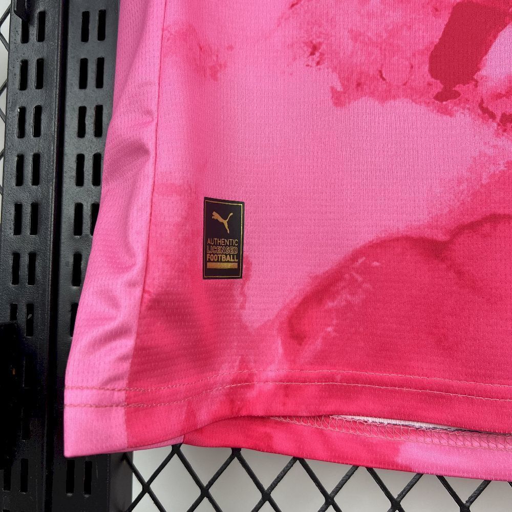 25-26 Monterrey x Kidsuper Pink Special Edition Kit Soccer T-Shirt AAAAJersey Supply Yupoo 5
