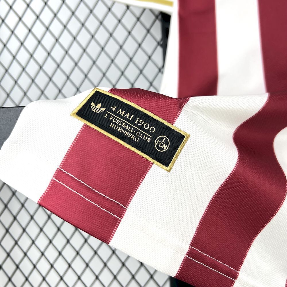 25-26 FC Nurnberg 125th Anniversary T-Shirt Football Apparels Soccer AAAAJersey Yupoo 3