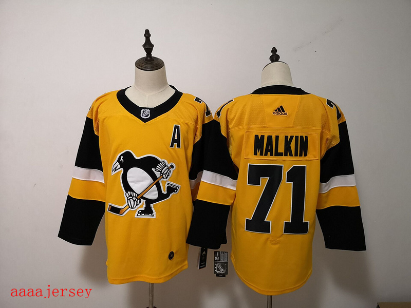 Pittsburgh Penguins ice hockey jersey M-3XL 匹兹堡企鹅冰球服 1