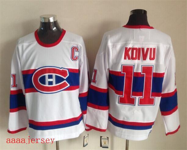 Montreal Canadiens retro ice hockey jersey M-3XL 蒙特利尔加拿大人复古冰球服