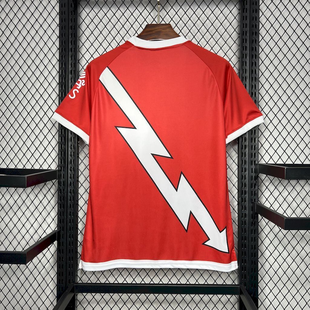 24-25 Rayo Vallecano Home Shirt Soccer Uniforms Soccer AAAAJersey Yupoo 4