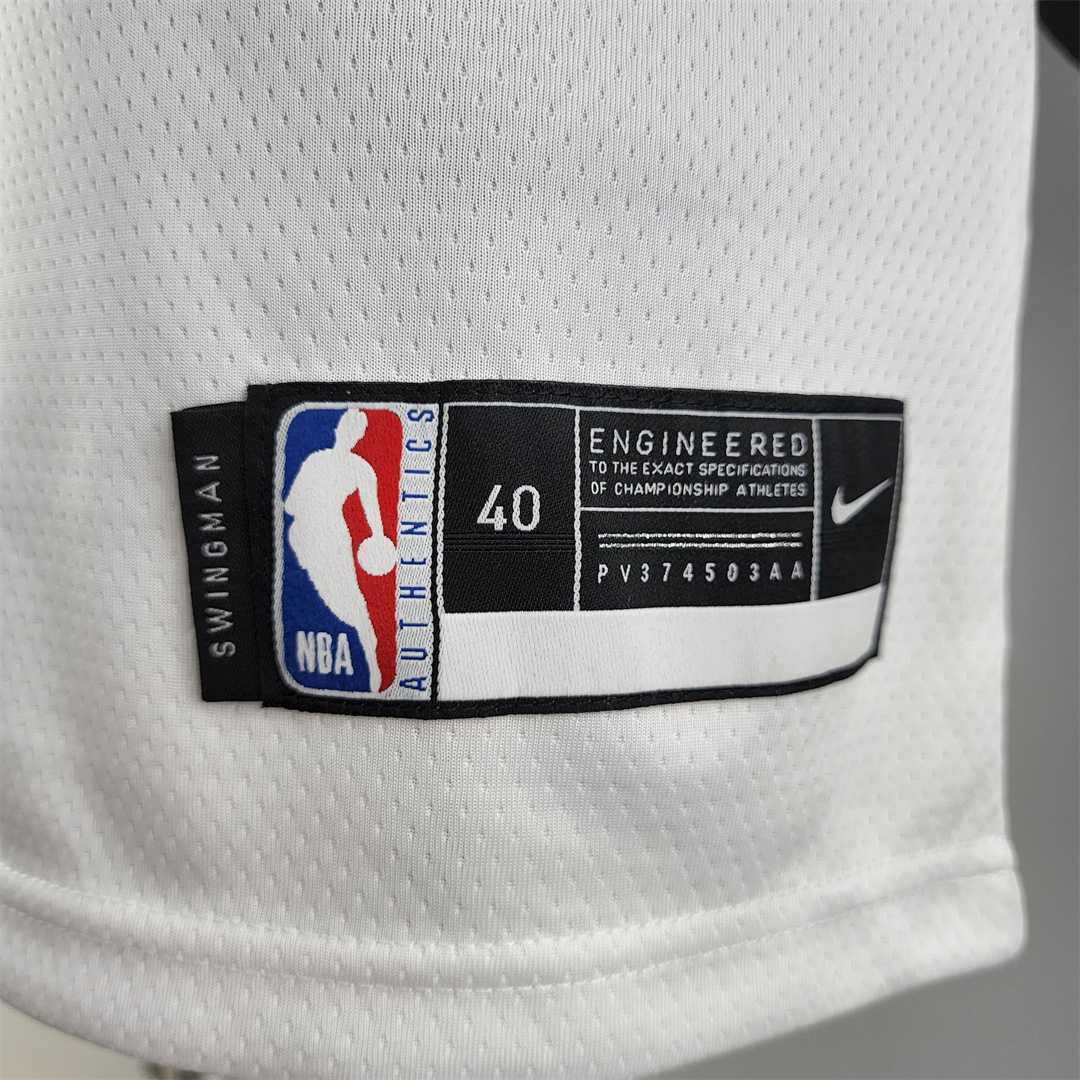 Rookie Philadelphia 76ers Iverson #3 white NBA Jersey 2