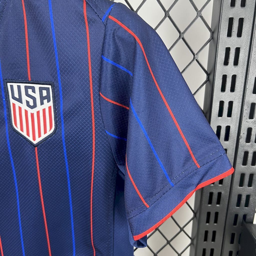 25-26 USA Away Kid Kits Youth Apparels AAAAJersey Supply Yupoo 6