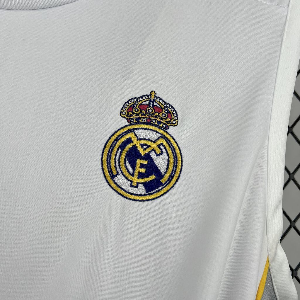 25-26 Real Madrid Home Vest Football T-Shirt AAAAJersey Supply Yupoo 2