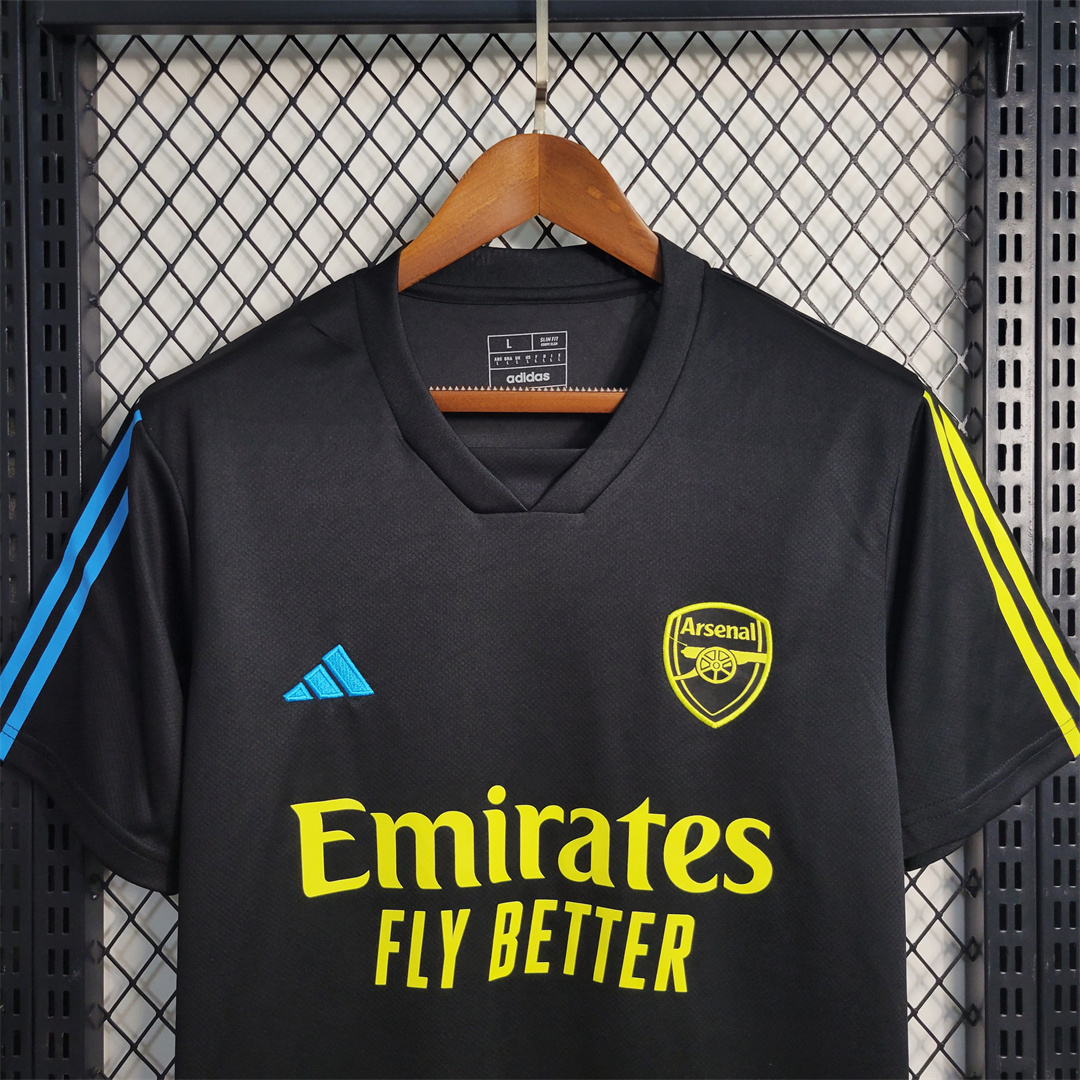 23-24 Arsenal Black Training Shirt 10
