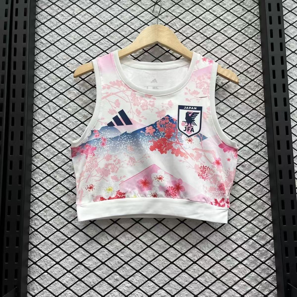 2025 Japan Cherry blossom Women Yoga Vest Kit Soccer T-Shirt AAAAJersey Supply Yupoo