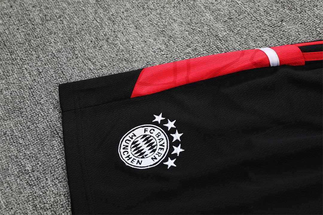 22-23 Bayern vest training suit kit black 14
