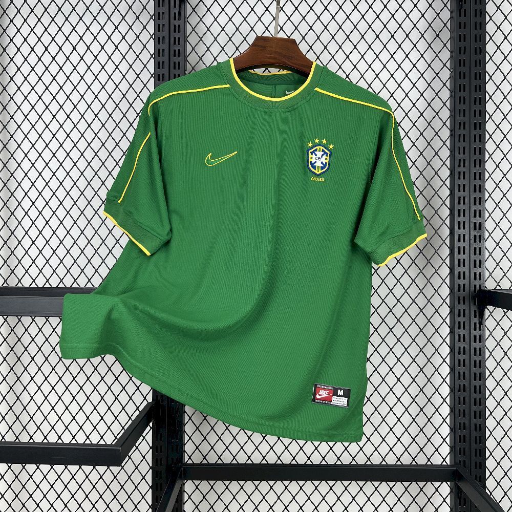 1998 Brazil Goalkeeper Retro Kit Vintage Shirt AAAAJersey Supply Yupoo