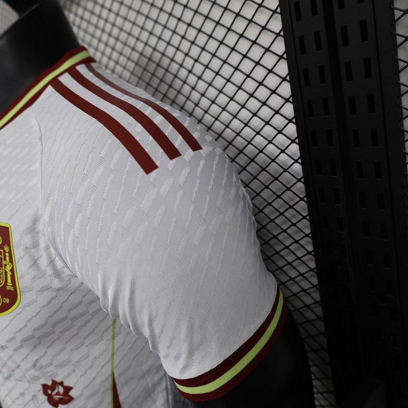 2024 Spain White Special Edition Player Version Shirt Football AAAAJersey Yupoo 4