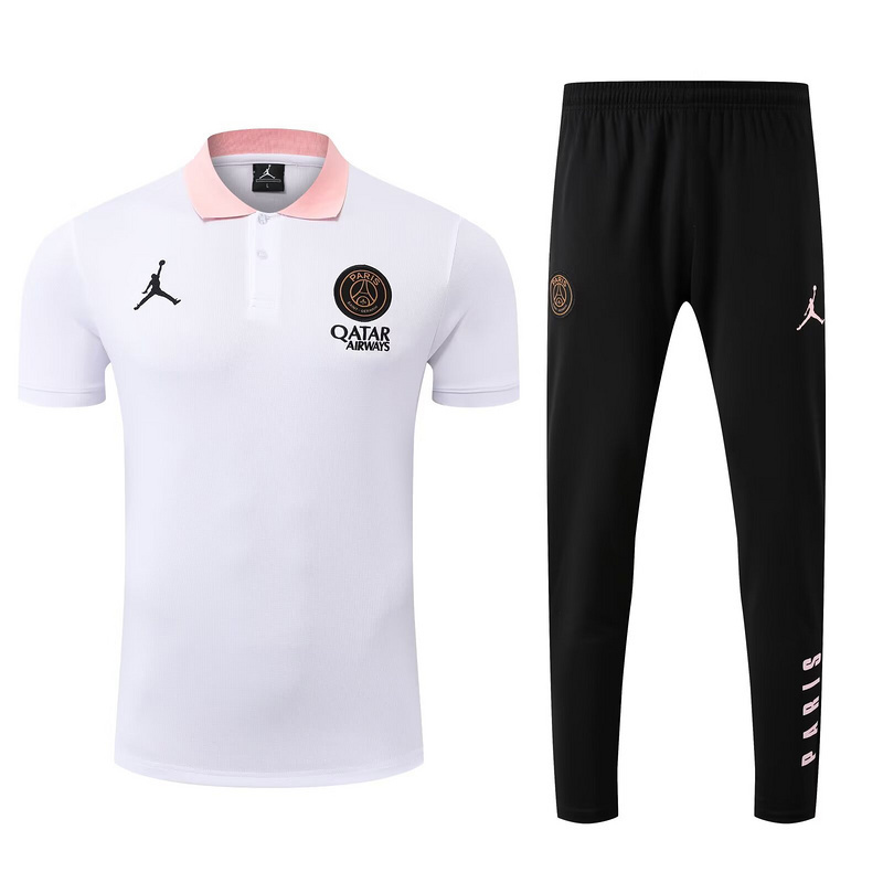 25-26 PSG White Training POLO Kit Soccer AAAAJersey Yupoo S-2XL