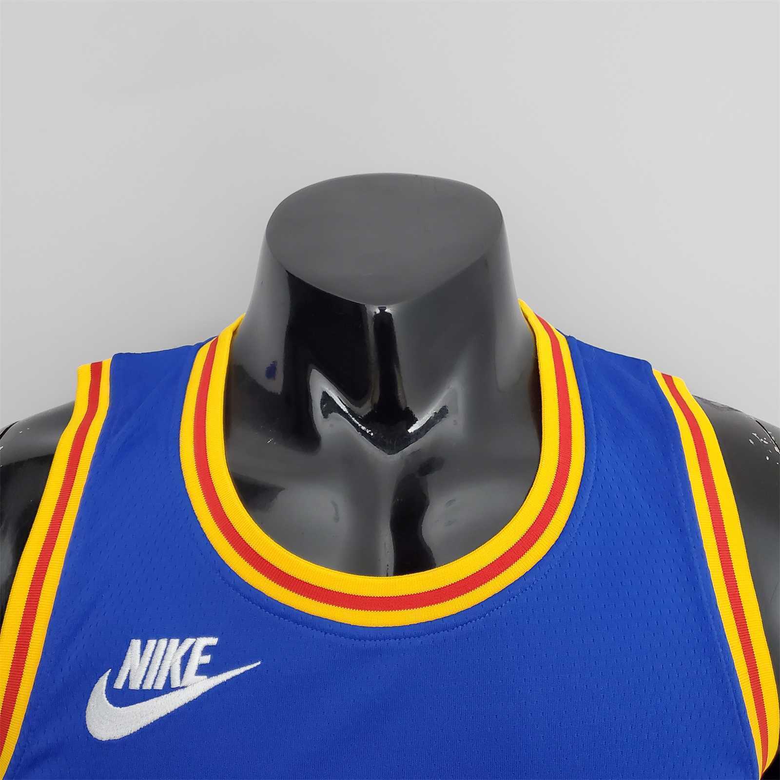 75th Anniversary Porter jr.#32 Warriors Vintage Blue NBA Jersey 6