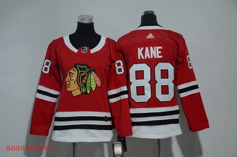 Chicago Blackhawks women ice hockey jersey S-XL 芝加哥黑鹰队女装冰球服 3