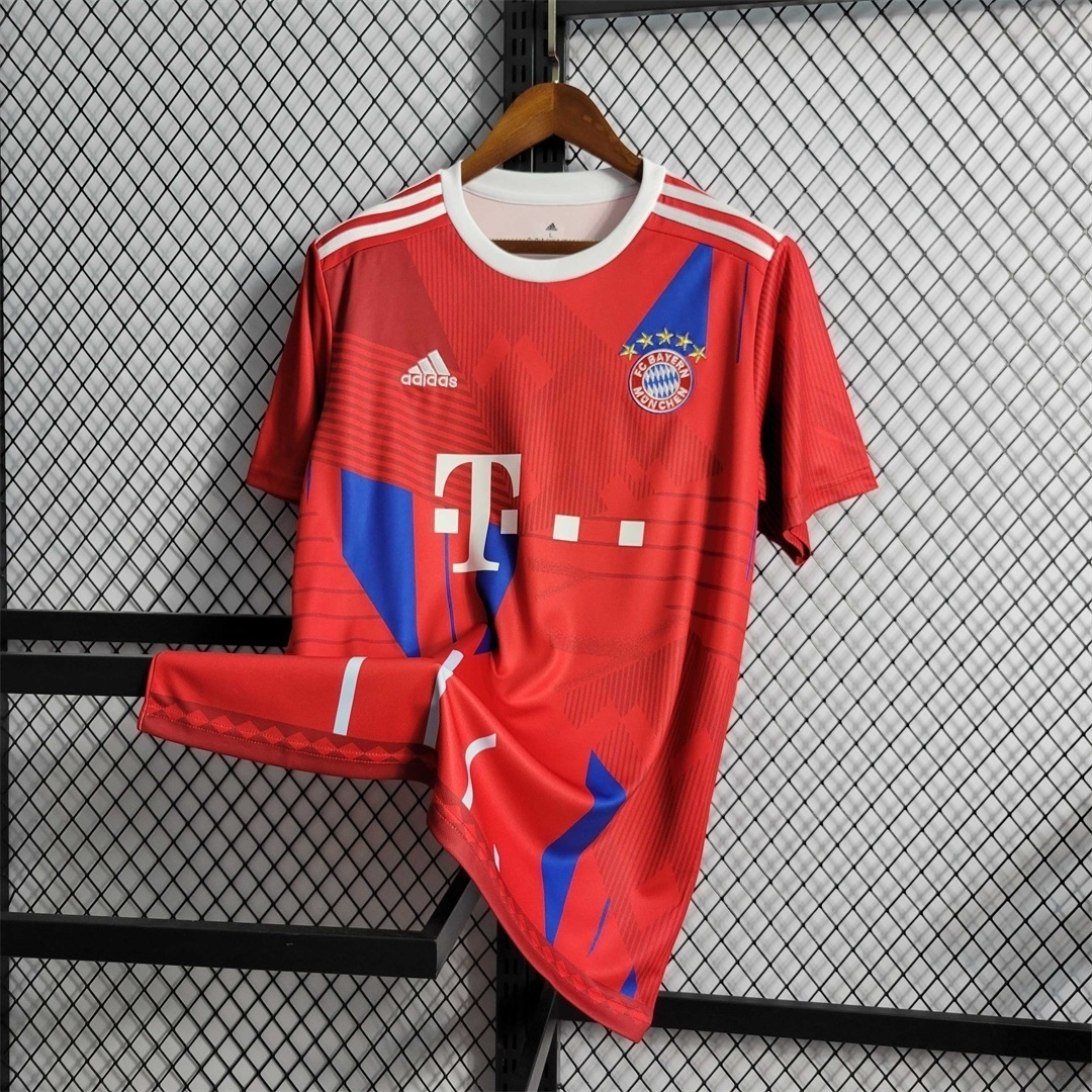22-23 Bayern red 10 Champion Commemorative Edition 7