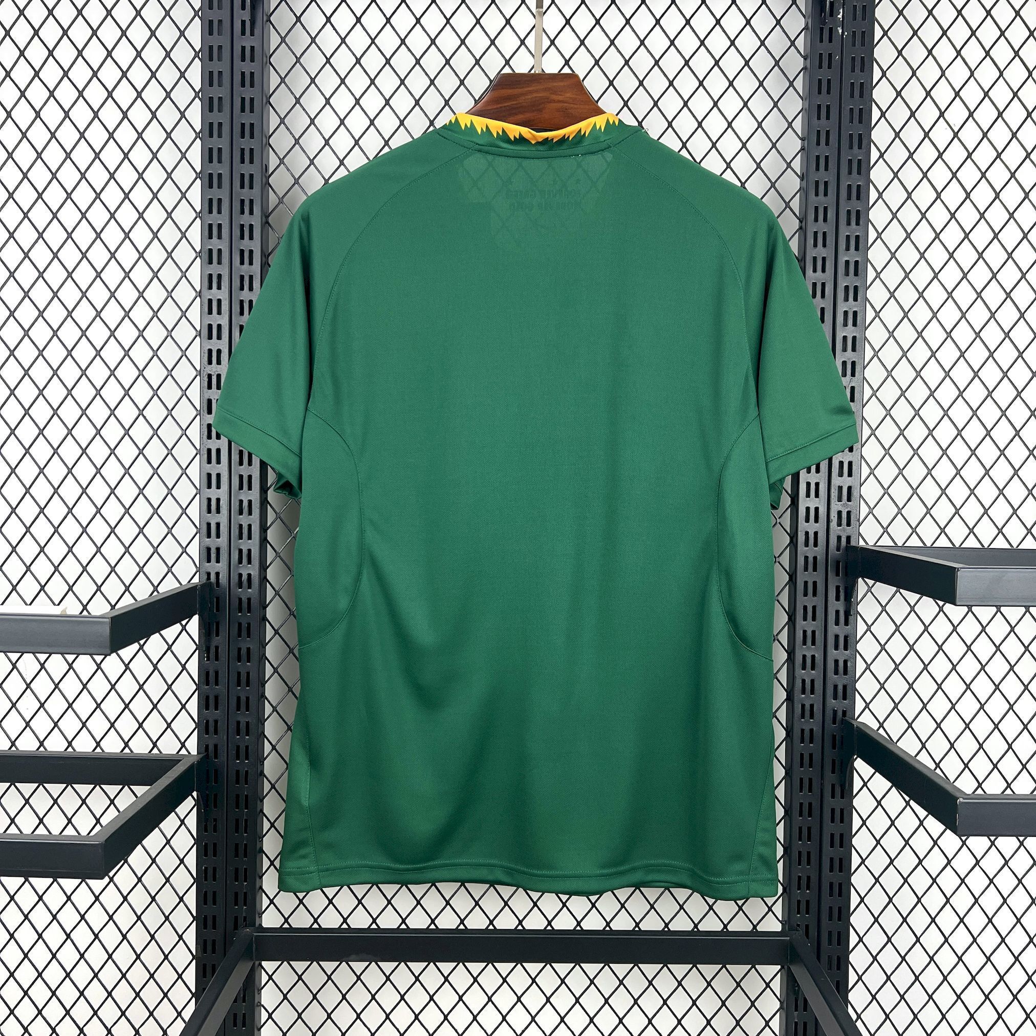 South Africa 2026 Mens Springbok Home Green Soccer T-Shirt AAAAJersey Wholesale Yupoo 5