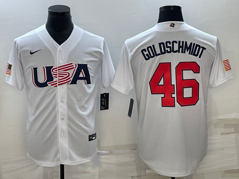 USA 2023 World Cup Baseball Jerseys 12