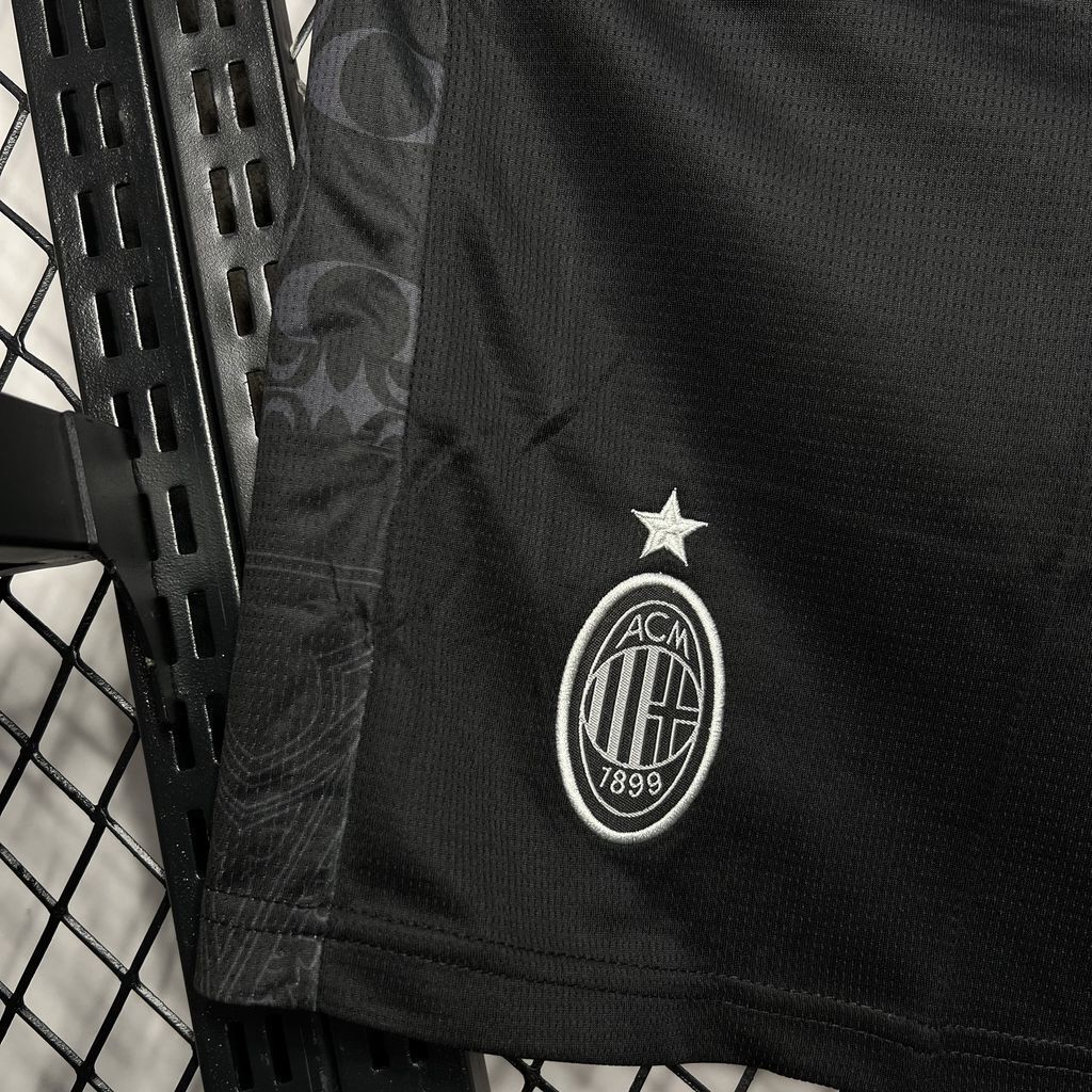 23-24 AC Milan Fourth Black Shorts Football Trousers Soccer AAAAJersey Yupoo 3
