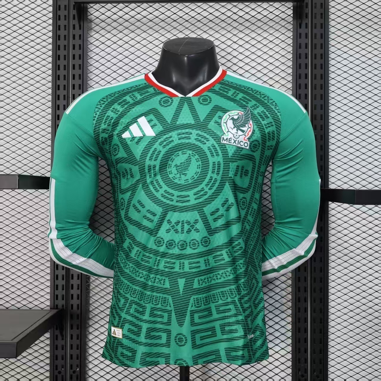 2026 World Cup Mexico Home Kit Player Version Long Sleeve Shirt Football AAAAJersey Dropship Yu