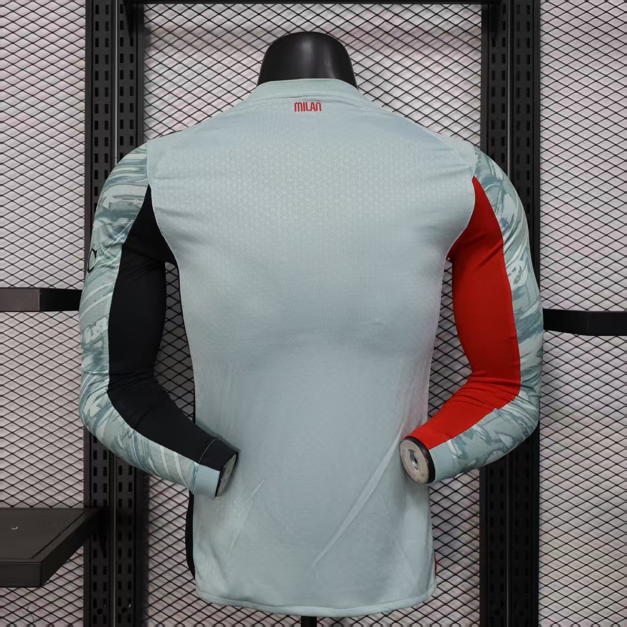 25-26 AC Milan Away Kit Player Version Soccer Long Sleeve AAAAJersey Yupoo 2