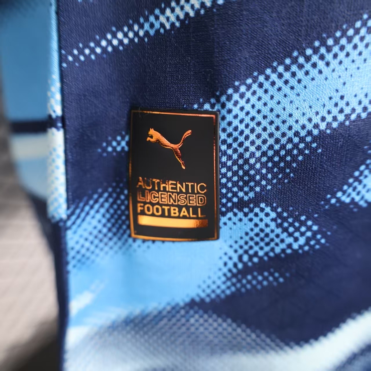 25-26 Marseille blue training jersey Kit Player Version Shirt AAAAJersey Supply Yupoo 3