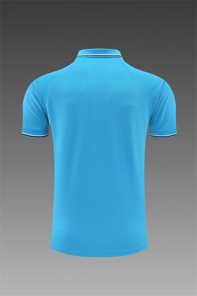 Polo Marseille sky blue stripes 16