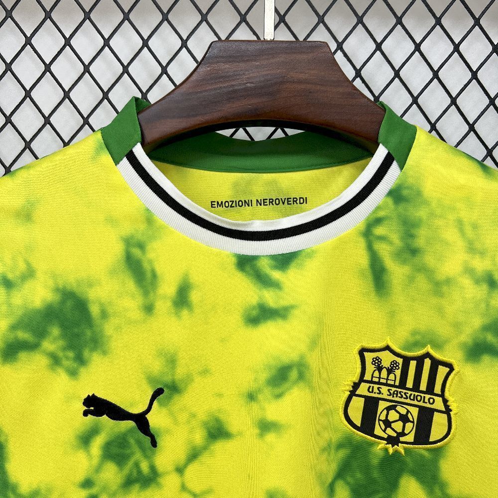 25-26 Sassuolo Third Away Kit Football T-Shirt AAAAJersey Dropship Yupoo 4