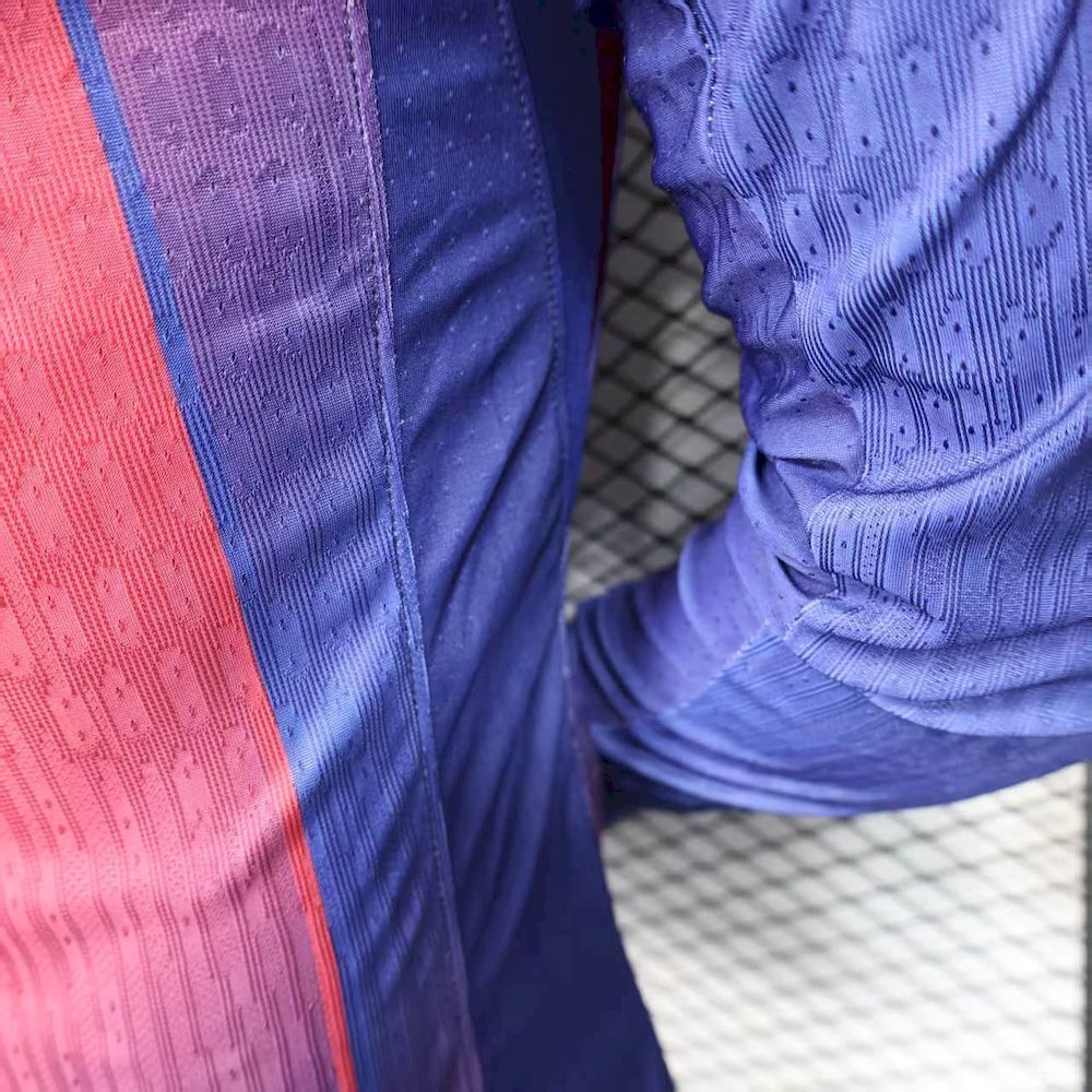 25-26 Barcelona Home Long Sleeves Kit Player Version Shirt AAAAJersey Supply Yupoo 3