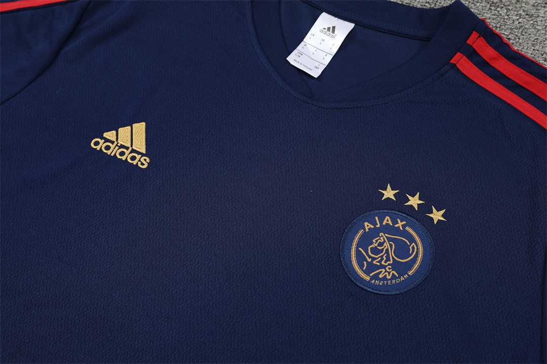 22-23 Ajax Training Suit Short Sleeve Kit Royal Blue 9