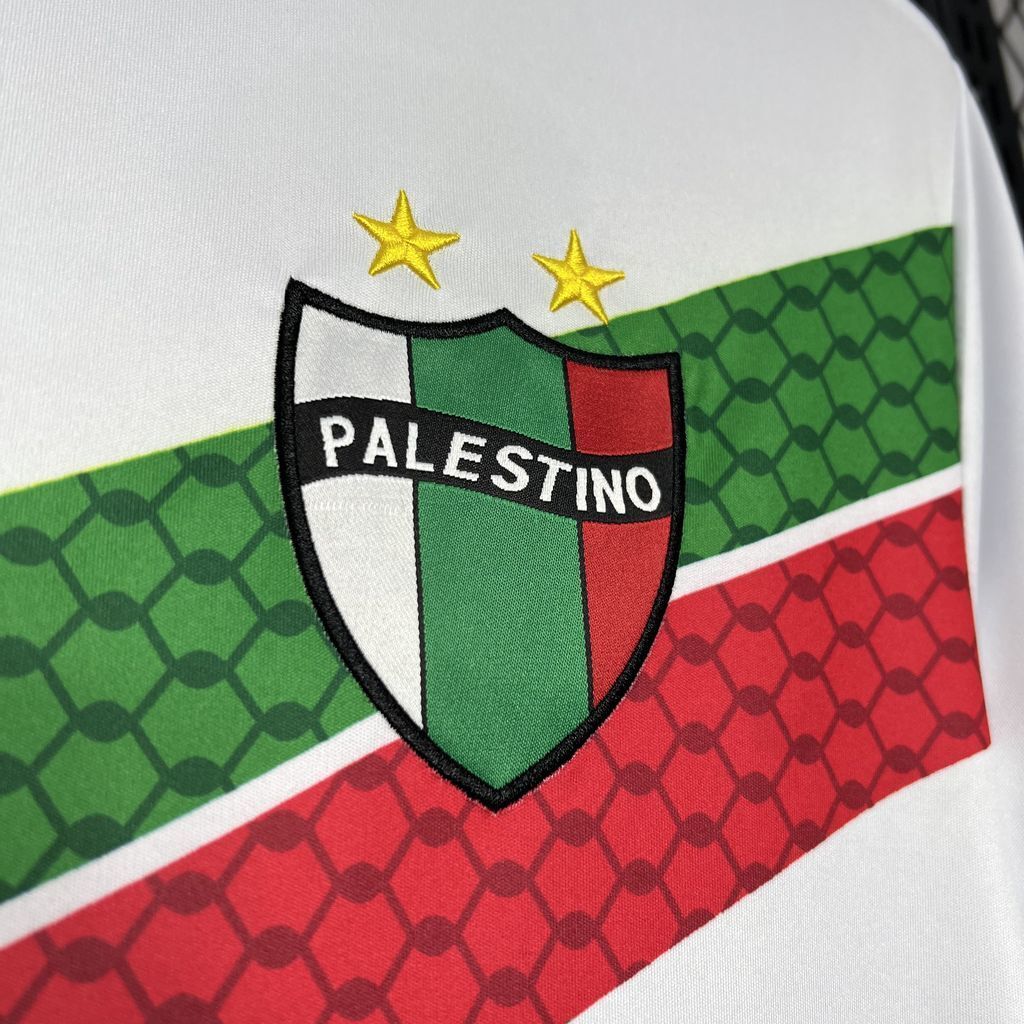 24-25 Club Deportivo Palestino White Special Edition Soccer Uniforms Soccer AAAAJersey Yupoo 2