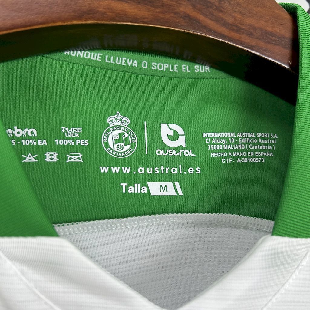 24-25 Racing de Santander Home Shirt Football Uniforms AAAAJersey Supplier Yupoo 6