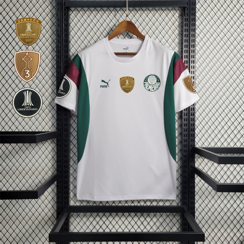 23-24 Palmeiras Training Suit White Size S-XXL 9