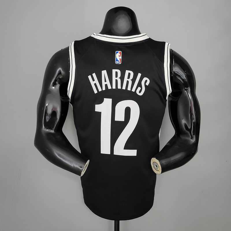HARRIS#12 Brooklyn Nets black 9