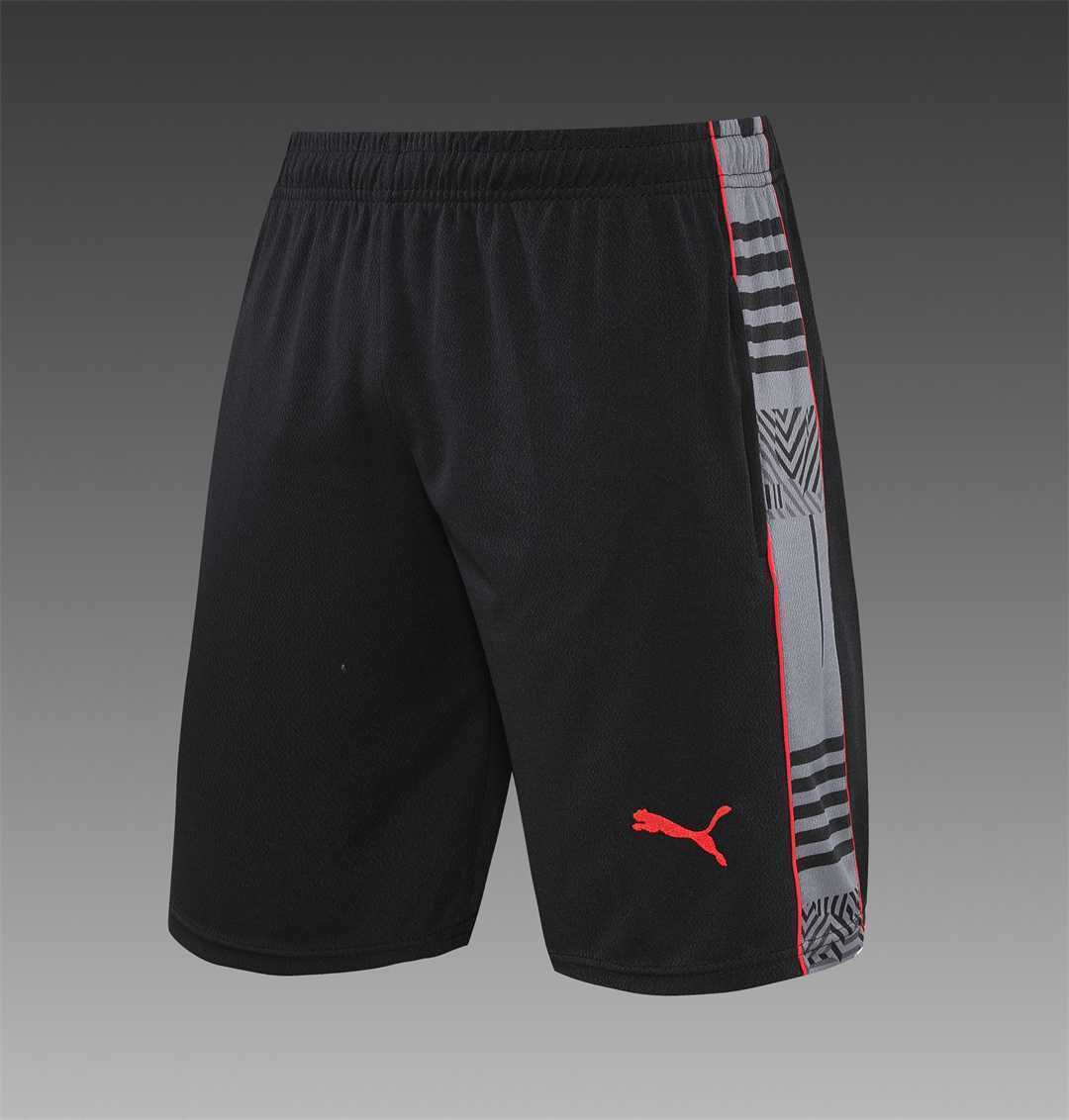 22-23 AC Milan Training Suit Short Sleeve Kit Grey 12