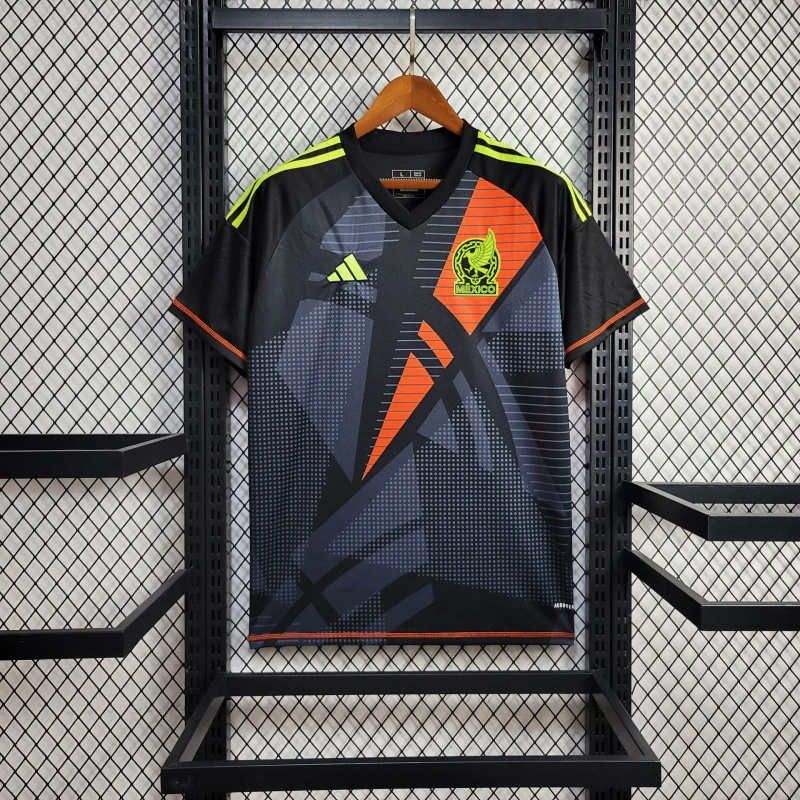 2024 Mexico Goalkeepers Black Kit Football AAAAJersey Yupoo