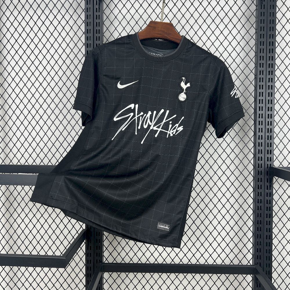 25-26 Tottenham HotSpur Away Kit Sponsor Soccer T-Shirt AAAAJersey Dropship Yupoo